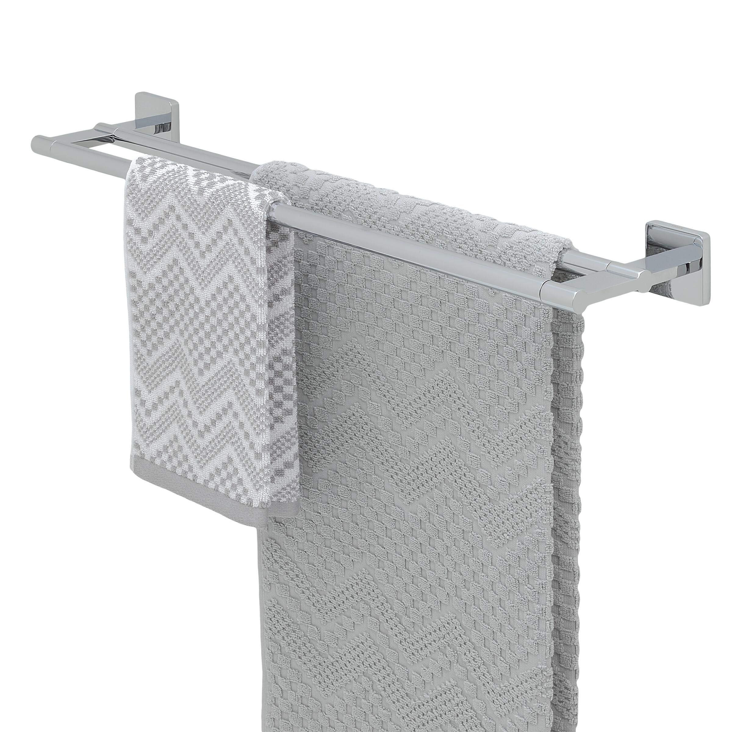 Tiger Dock Towel Rail, Stainless Steel, Chrome, 59.9 x 12.4 x 4.9 cm