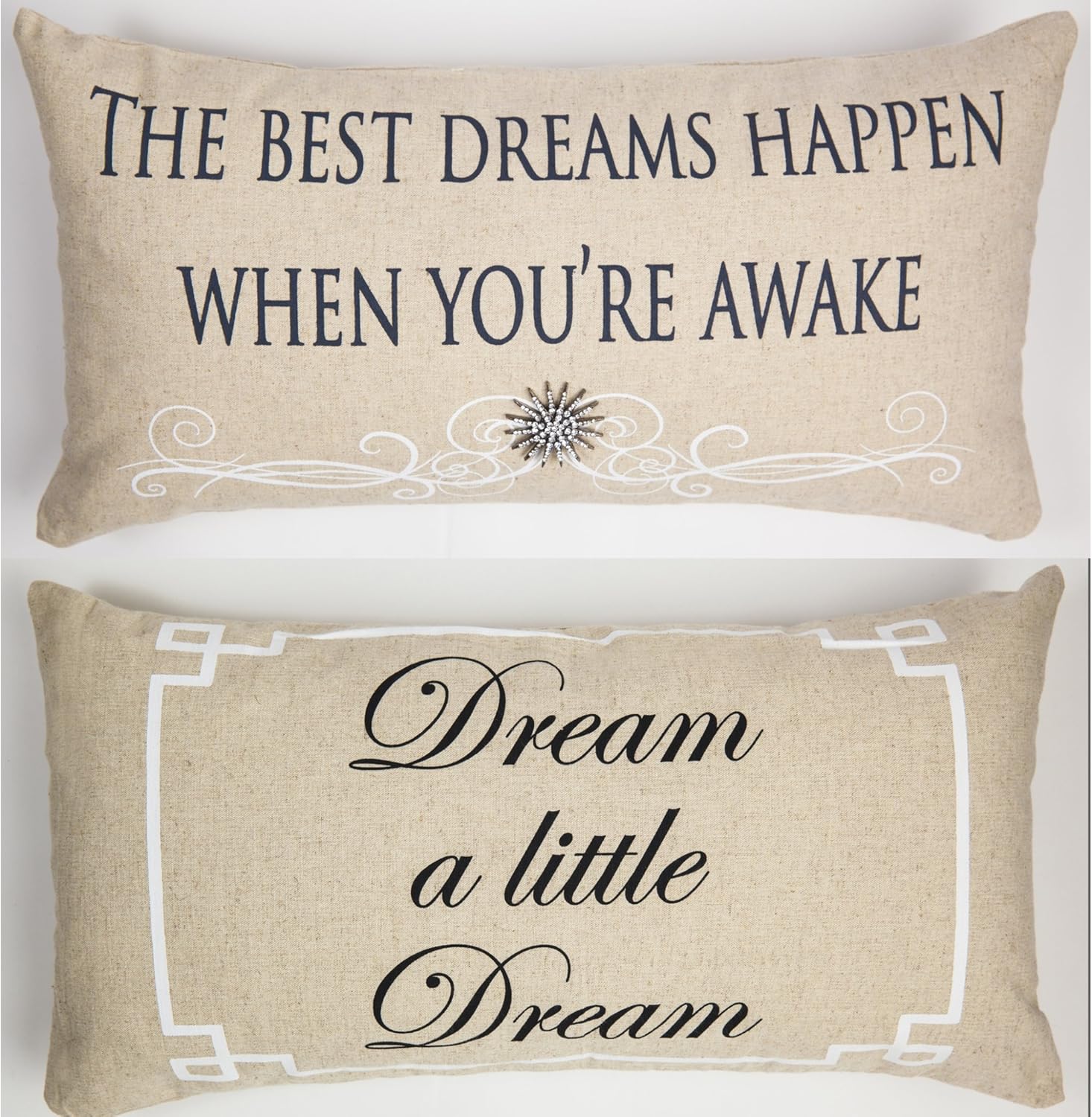 Amazon Com Dream Motivational Message Pillow With Removable