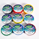 Mercury 20 Metre Electrical Insulation Tape White PVC Adhesive BS Approved view 6