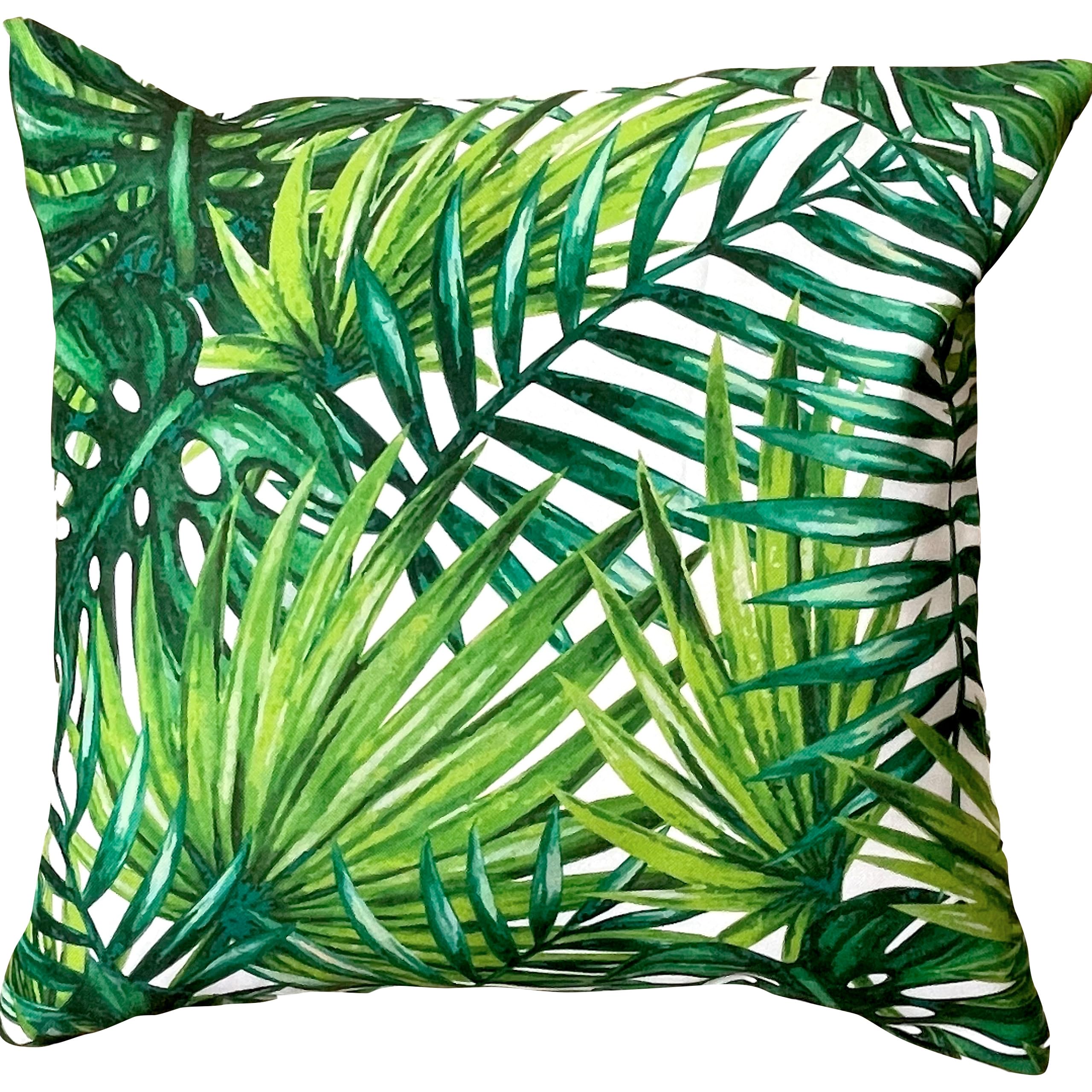 Ragged Rose 44 cm x 44 cm Garden Cushion Covers - Showerproof, Non-Fading & Reversible Sofa Cushion Covers - Printed Outdoor Seat Cushion Covers for Garden & Patio
