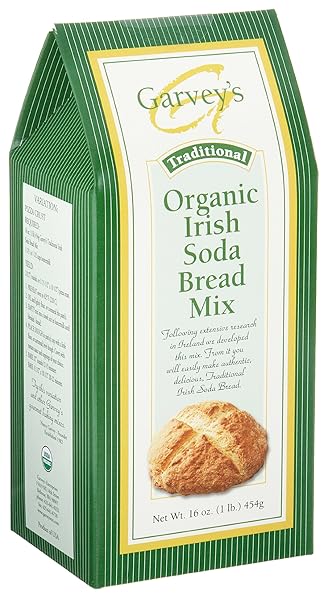 GARVEY’S ORGANIC TRADITIONAL IRISH SODA BREAD MIX, 16-OUNCE...