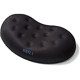 BRILA Ergonomic Memory Foam Mouse Wrist Rest Support Pad Cushion for Computer, Laptop, Office Work, PC Gaming - Massage Holes