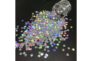 10 Grams/Pack - Sliver Rabbits Lovely Confetti Shaped Glitter Sequins Sprinkles For Crafts Resin Tumblers Slime Nail Art LB10