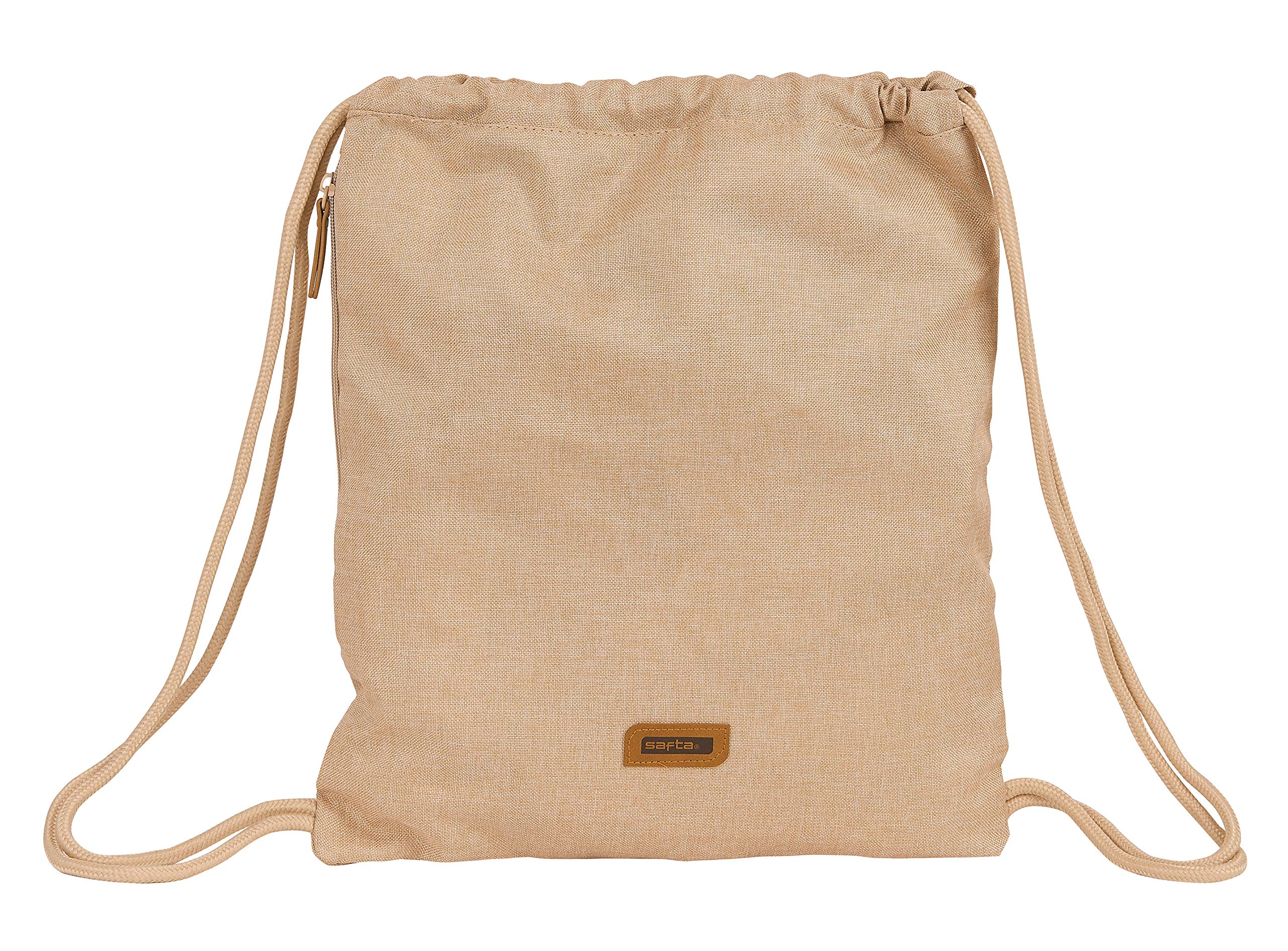 Safta Sports Bag Lace Closure Sand, 350 x 450 mm