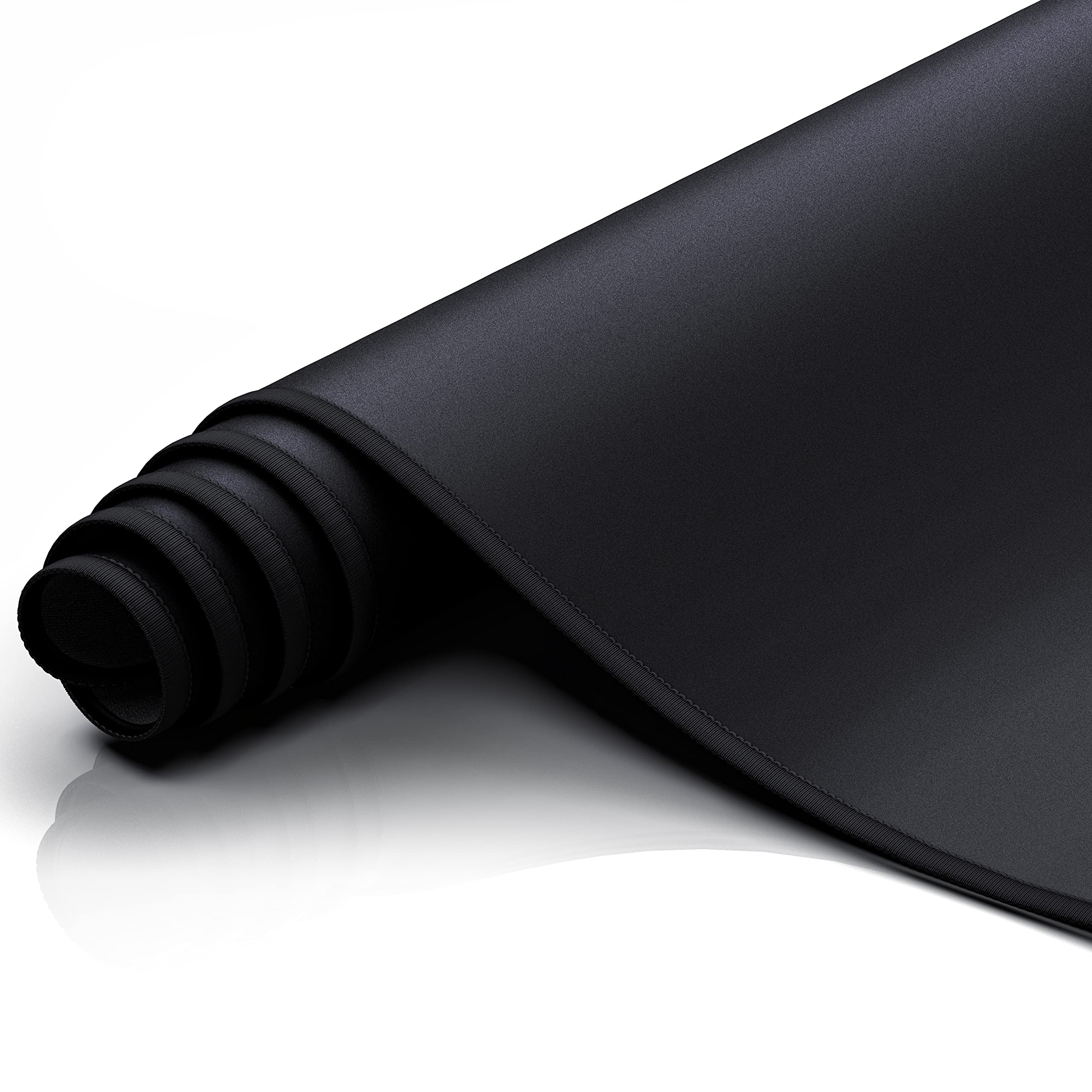 TITANWOLF - XXL Speed Gaming Mauspad Titanwolf Schwarz 900 x 400mm - XXL Mousepad - Tischunterlage Large Size - verbessert Präzision und Geschwindigkeit 4