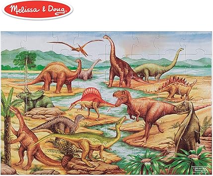 Melissa & Doug 421 Dinosaurs Floor Puzzle (48 Piece)