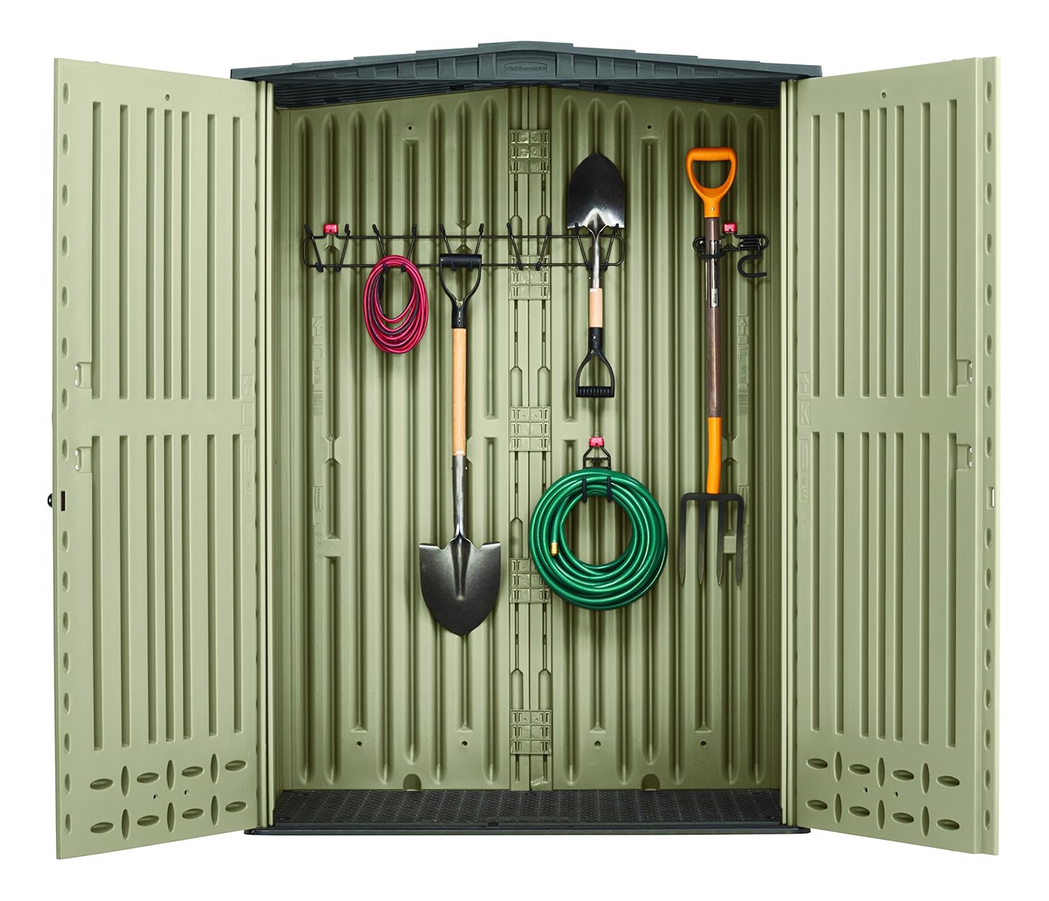 Rubbermaid Storage Shed Hooks and Rack Accessories 3Piece Set 1825046