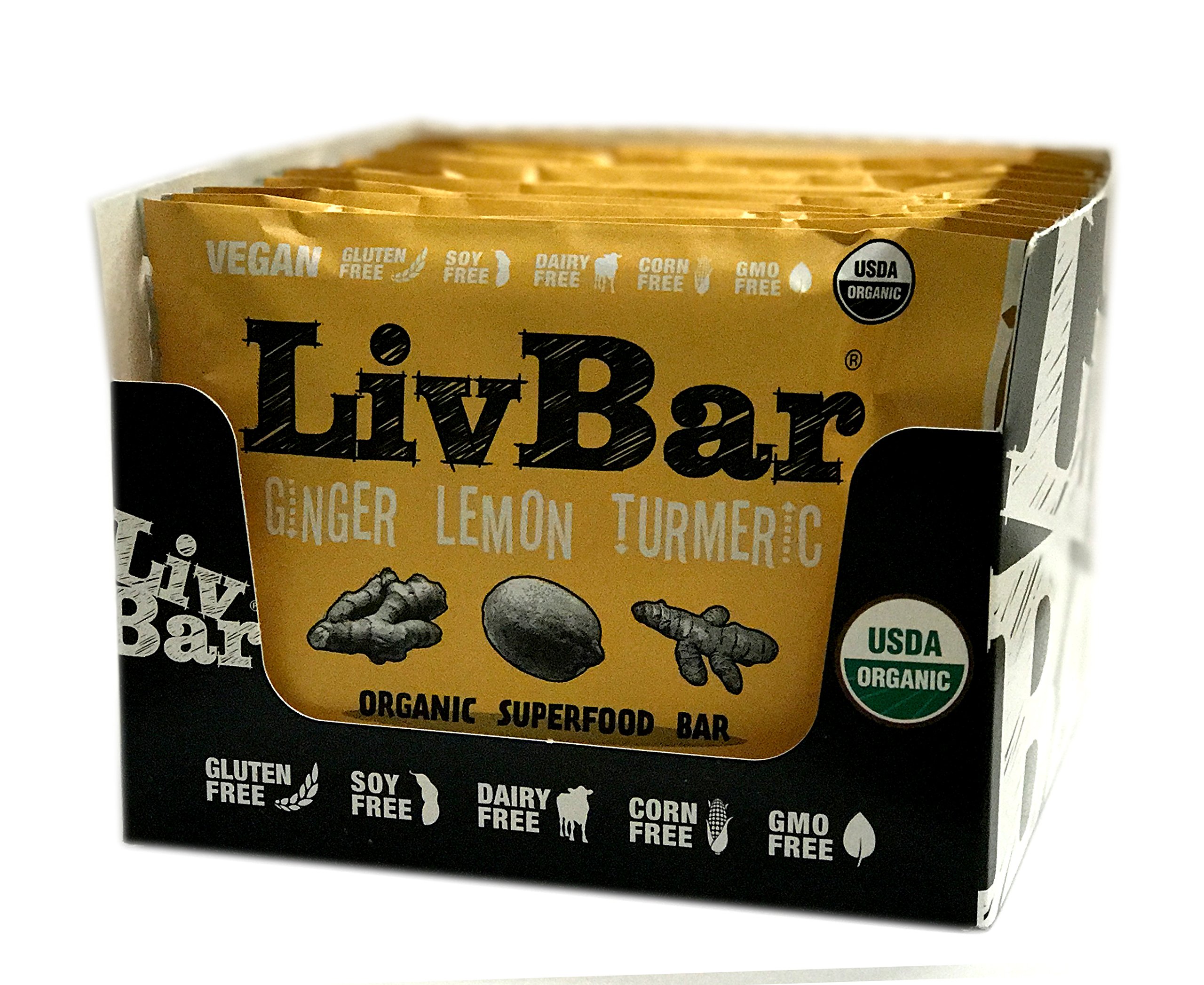 LivBar Nutrition Health Food Bars High Protein Organic