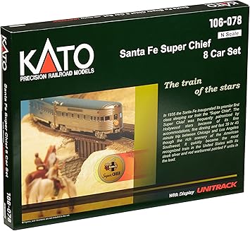 kato santa fe super chief 8 car set
