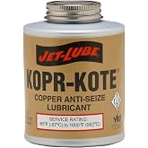 Jet-Lube Kopr-Kote - Copper Based | High Temperature | EP Lubricant | Anti-Seize | Military Grade | Low Friction | Water Resistant | 1/2 Lb.