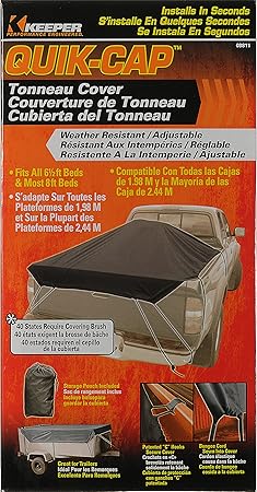 Keeper 09811 Quik Cap Tonneau Cover Tonneau Covers Amazon Canada