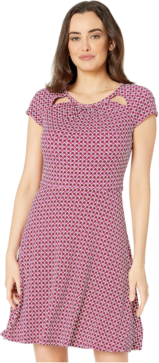 michael kors fit and flare dress