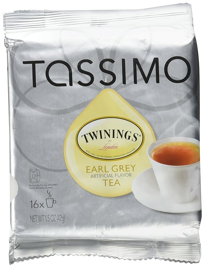 Bosch Tassimo 'Twinings Earl Grey Tea' 16 T Disc Coffee Machine