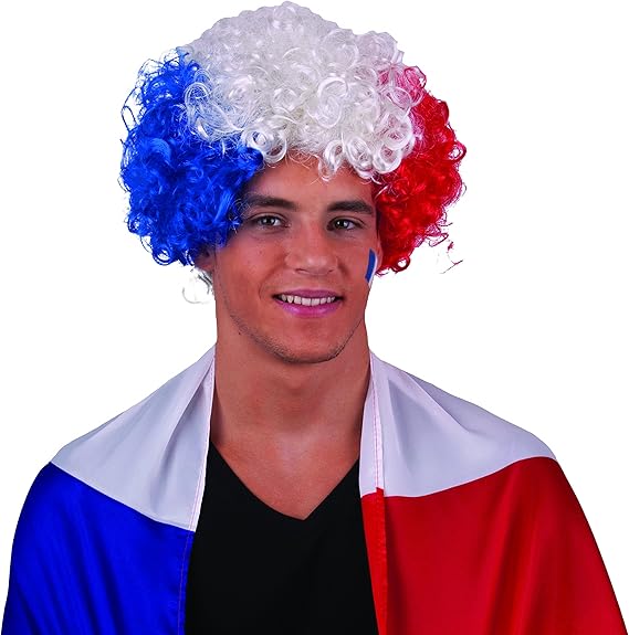 Amazon Co Jp フランスフラグアフロウィッグ 服 ファッション小物