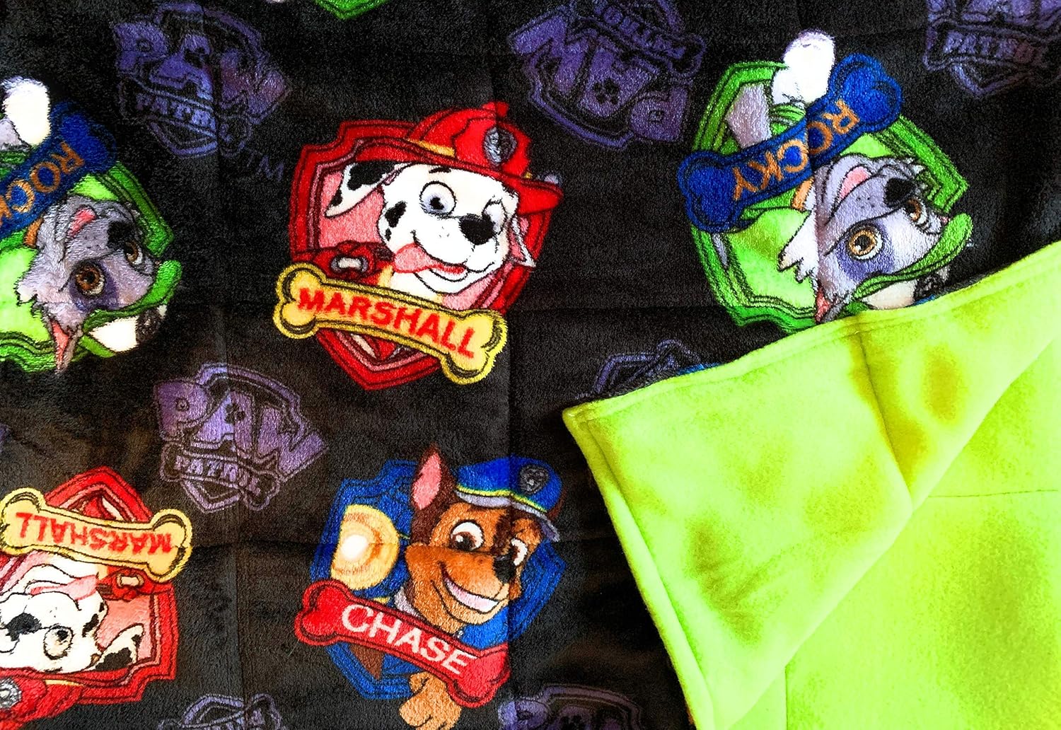 Amazon.com: Toddler Weighted blanket in Paw Patrol dogs, crib blanket