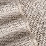 POLYTE Plush Quick Dry Lint Free Microfiber Bath Towel Set 6 Beige view 5