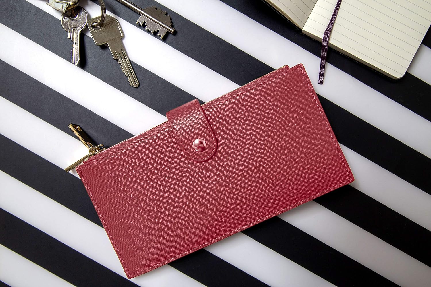 Portafoglio Pelle Sintetica Blocco RFID Marrone | Regalo Donna Design 2020  QASGO Portafoglio Donna Grande Porta Carte Di Credito Donna e Banconote  Elegante Rigido Con 2 Cerniere Portafogli e porta documenti  urban-earth.co.uk