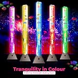 The Glowhouse 100cm Colour Changing Sensory Bubble Lamp with Plastic Fish view 5