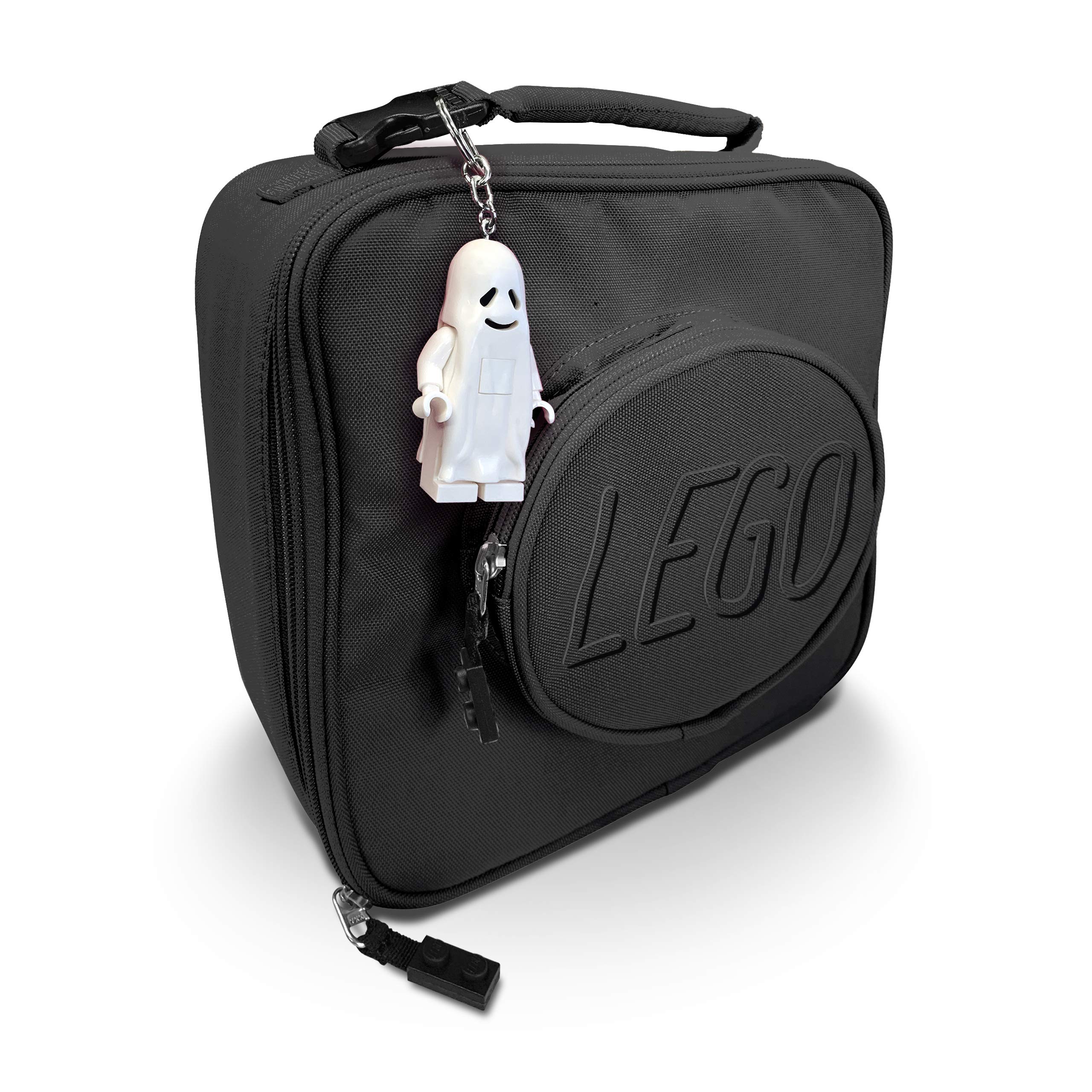 LEGO Monster Fighters - Large 3 Inch Tall Figure Keychain Light - Ghost (KE48H), Halloween Theme Keychain Light, Trick or Treat Accessory