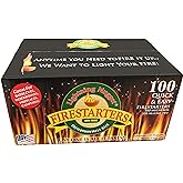 Lightning Nuggets N100SEB Super Economy Box Fire Starter , Tan Brown, 100 Count (Pack of 1)
