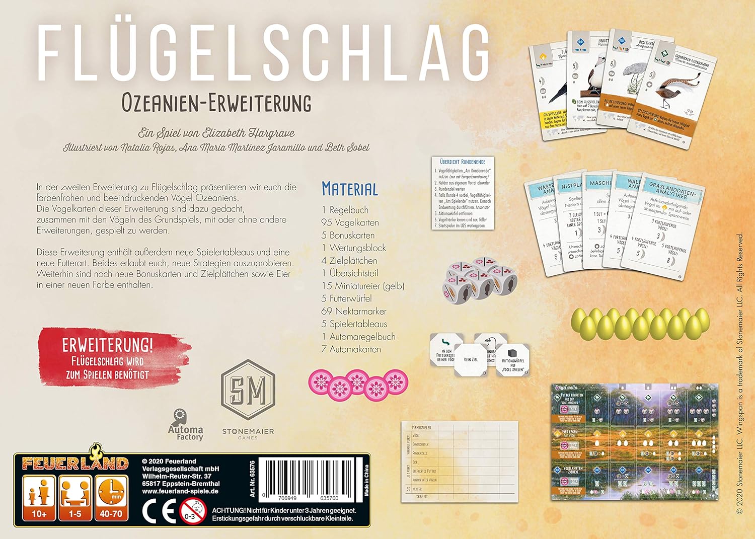 Feuerland Spiele 31000 oceanium extension, Multicoloured - Image 4