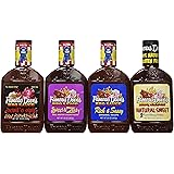 Famous Dave's BBQ Sauce Variety Bundle, 19 oz (Pack of 4) includes 1-Pack Rich & Sassy Flavor + 1-Pack Natural Sweet Flavor + 1-Pack Sweet & Zesty Flavor + 1-Pack Devil's Spit Flavor