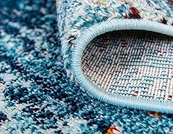 Unique Loom Solid Shag Collection Area Rug