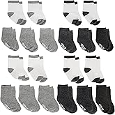 Little Me 20-Pack Newborn Baby Infant & Toddler Unisex Socks, For Baby Girl or Boy, 0-12 & 12-24 Months, Assorted Size Pack