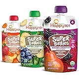 Happy Tot Organics Super Bellies Variety Pack, 4 Ounce(Pack of 16)
