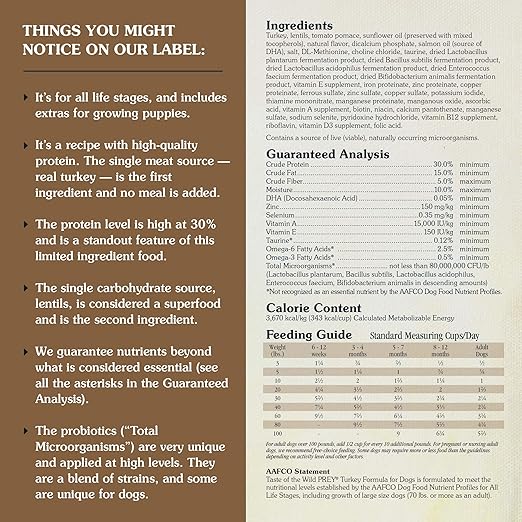 taste of the wild prey limited ingredient