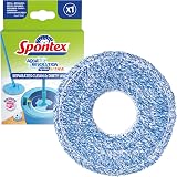 Spontex Aqua Revolution System X'tra Mop Refill Microfibre Head Wet Dry