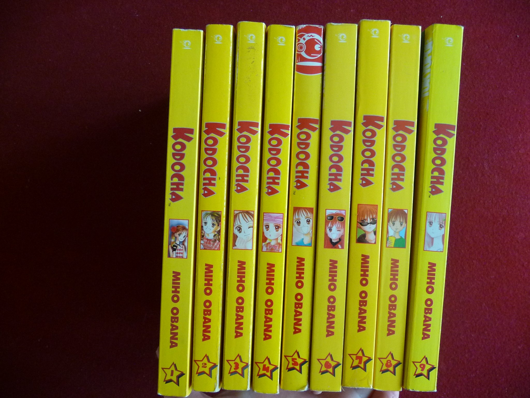 Kodocha 100 Authentic Manga Books 1 10 Sana S Stage Miho Obana Amazon Com Books
