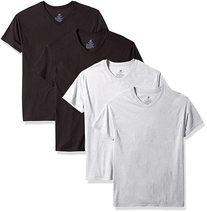 hanes v neck