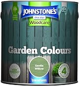 Johnstone’s Garden Colours Gentle Willow Exterior Wood Paint 2.5L 12m2