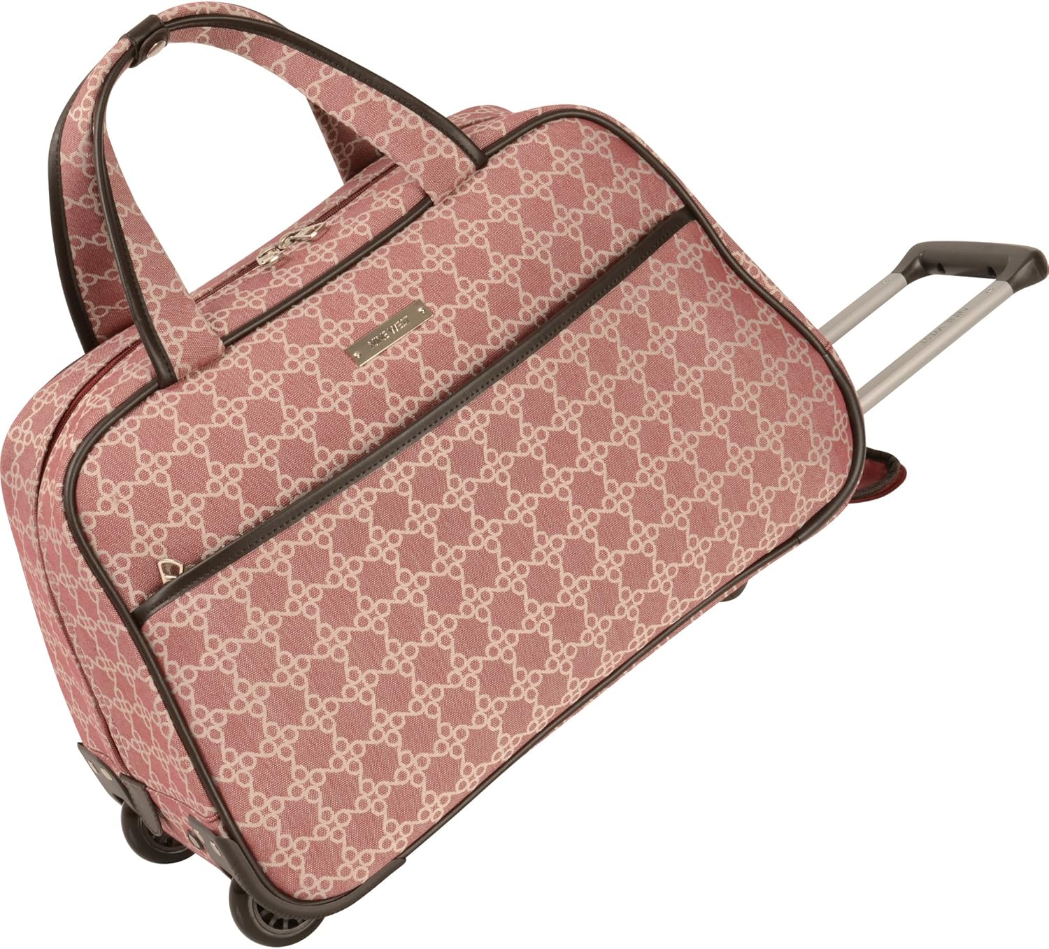 nine west burgundy luggage