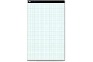 Mr. Pen- Large Graph Paper pads 11 x 17 Inches, 22 Sheets, 5x5 (5 Squares Per Inch), Blueprint 11 x 17 Grid Paper Pad, Math Notebook