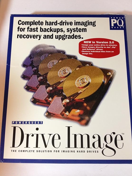 PowerQuest Drive Image Version 2.0 (Windows 95, 3.x, NT