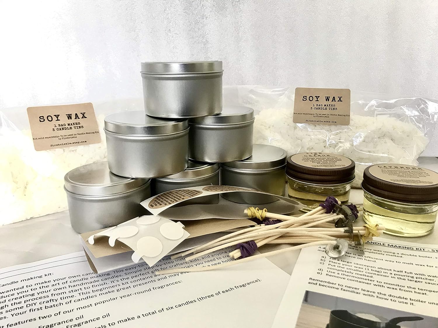 Candle Making Kit, DIY Handmade Crafts, Make Your Own