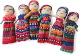 Purity Style Six Worry Dolls in a Bag Fair Trade Guatemala 6 cm view 2