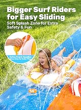 JOYIN 32.5ft Ultra Long Double Water Slide with Sprinkler 2 Boards view 3