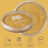 Blue Squid Metallic Gold Face Paint 30g Pro Water Based Cake view 4
