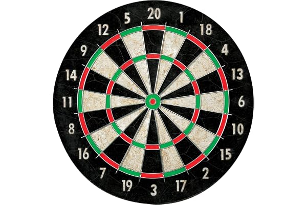 Franklin Sports Professional Dartboard - Regulation Size Dartboard - 18" Inch Dartboard