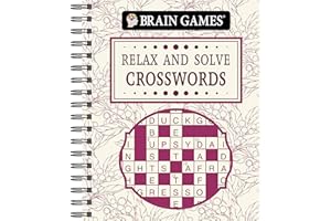 Brain Games - Relax and Solve: Crosswords (Toile)