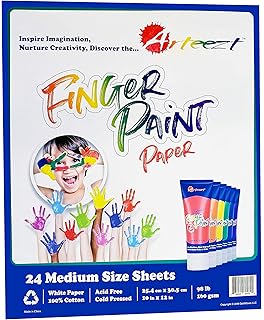 melissa and doug finger paint paper