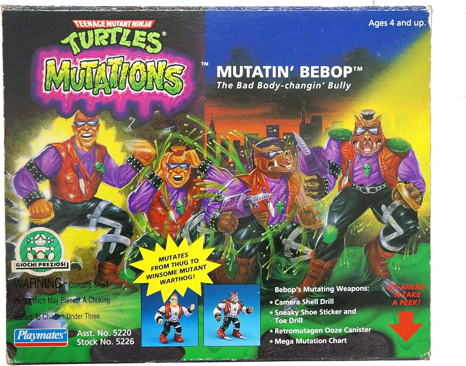 Teenage Mutant Ninja Turtles Mutations: Mutatin Bebop - the Bad Body-changin' Bully