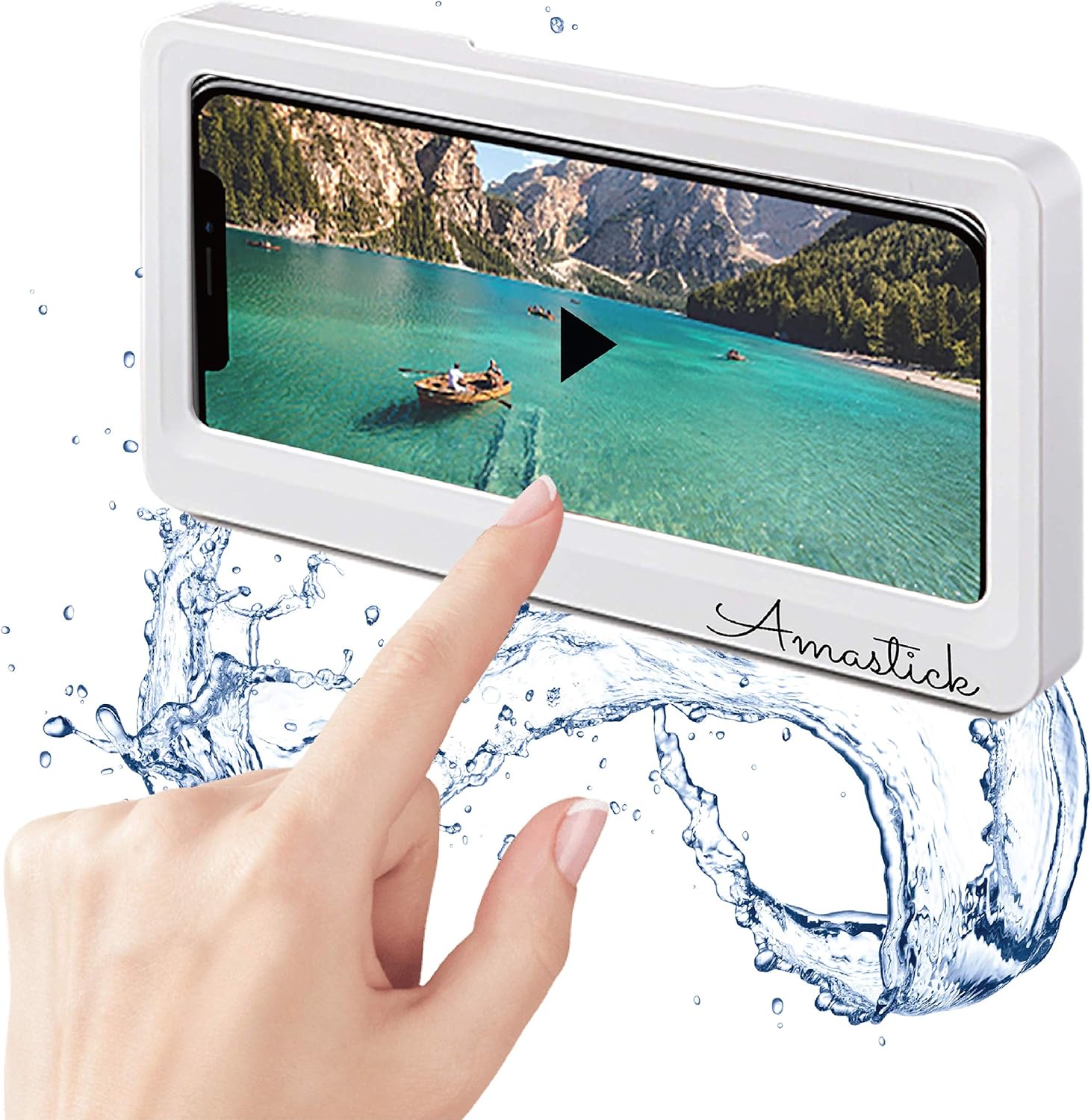 Amastick Splash Proof Smartphone Holder Shower/Bathroom