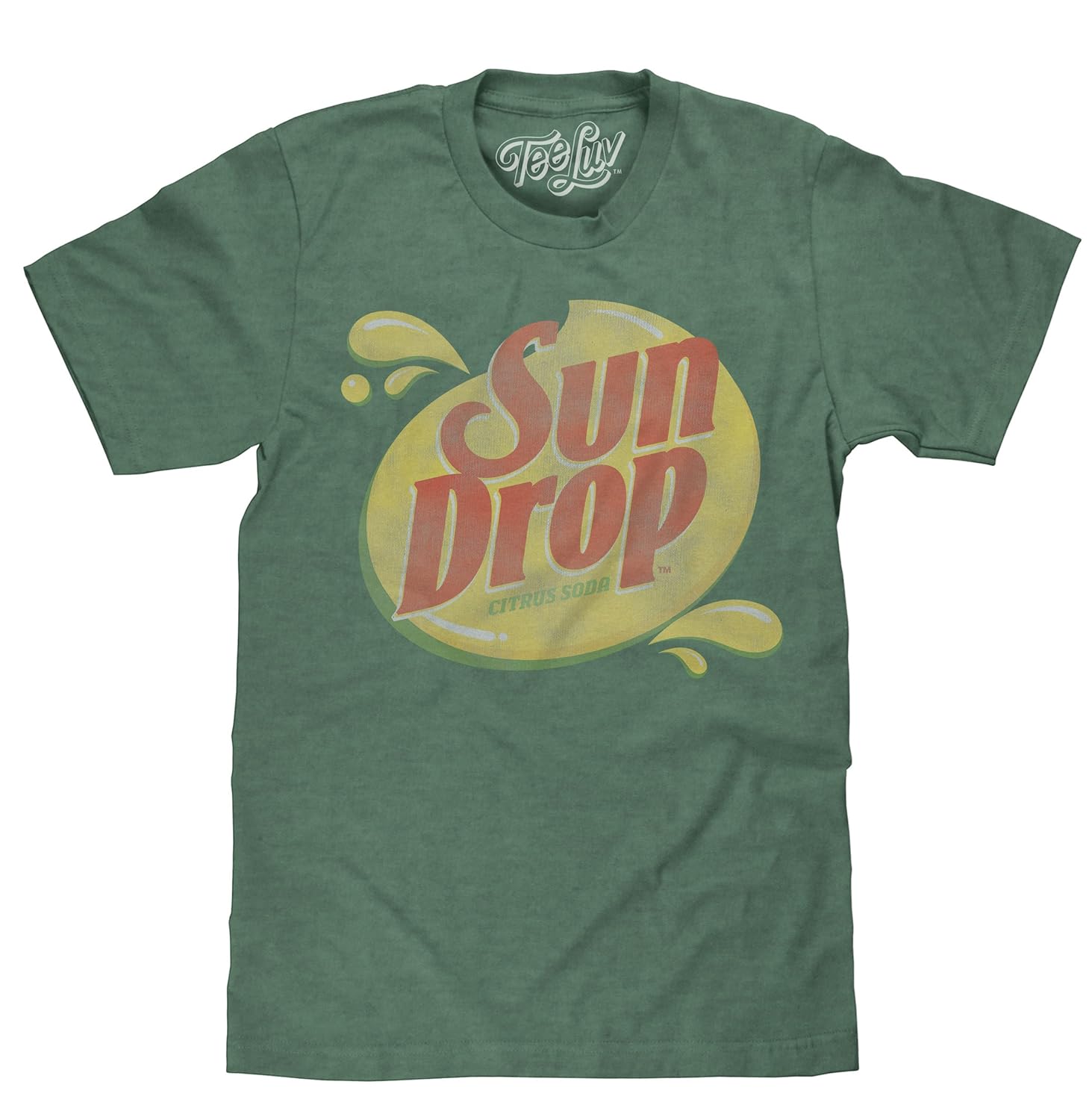 Sun Drop T Shirt Distressed Sundrop Citrus Soda Shirt Stellanovelty