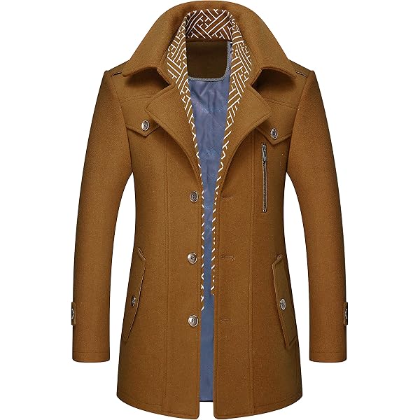 Amazon.com: Wolancy Men's Steampunk Trench Coat Victorian Slim