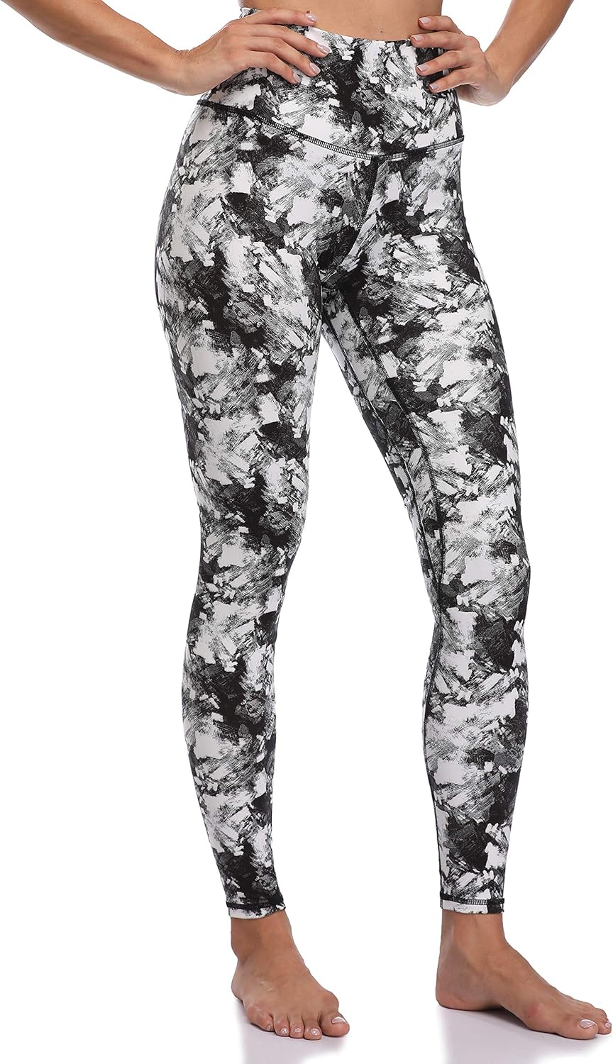 Colorfulkoala Women's High Waisted Pattern Leggings Full-Length Yoga Pants: Clothing