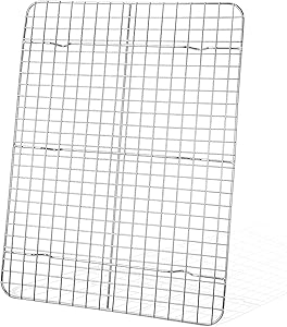Cooling Rack, Kmeivol Baking Rack, Stainless Steel Wire Rack, 11.5 x 15 inches Roasting Rack, Oven and Dishwasher Safe Cooling Racks for Home, Party, Store, Cooking, Roasting, Grilling